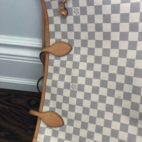 Louis Vuitton Neverfull Damier Azur MM - Picture 11 of 11